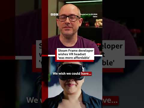 'We wish Steam Frame was more affordable', says Valve developer. #Valve #SteamFrame #Gaming #BBCNews
