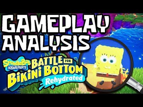 FIRST LOOK at Battle for Bikini Bottom REHYDRATED GAMEPLAY!! Uncut Reactions, Analysis, Discussion