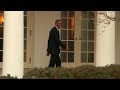 Obama leaves Oval Office for final time as President