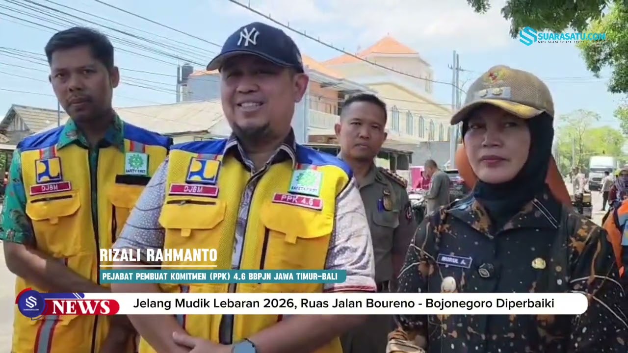 Jelang Mudik Lebaran 2026, Ruas Jalan Bojonegoro Diperbaiki
