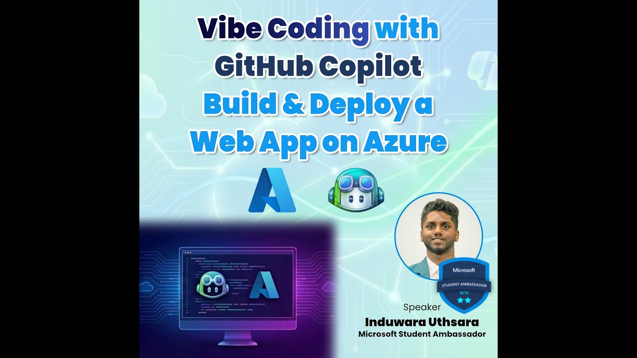 Vibe Coding with GitHub Copilot : Build & Deploy a Web App on Azure