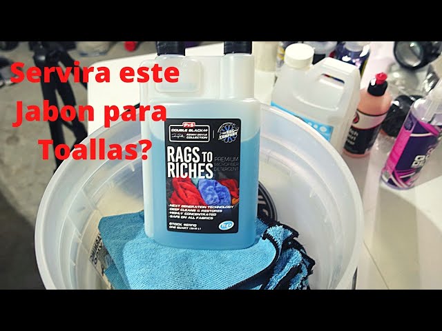 Vídeo relacionado con P & S PROFESSIONAL DETAIL PRODUCTS - Rags to Riches - Detergente de microfibra de, limpia y restaura profundamente, seguro en todas las telas