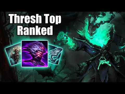 Thresh Top Ranked Build - Tank Thresh vs Sett - League of Legends Off Meta Ranked