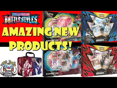 Amazing New Pokémon TCG Products Revealed: Blastoise & Venusaur VMAX & MUCH More! (Pokémon TCG News)
