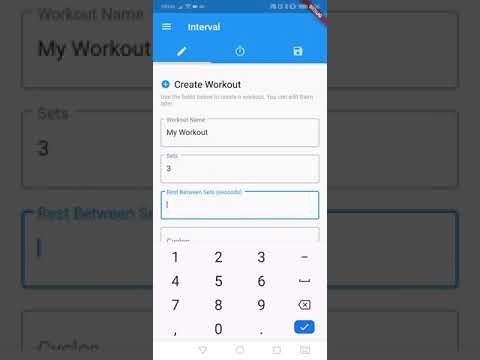 Interval Timer and Statistics Video
