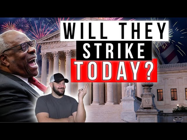 The SCOTUS may DESTROY Biden’s Gun Control DREAMS today… This has the makings of greatness...
