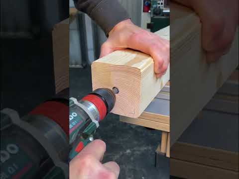 Gewindemuffe 🎥 Einen Kratzbaum Bauen haben sie gesagt 💁🏼‍♀️ #powertools #woodworking #diy #asmr