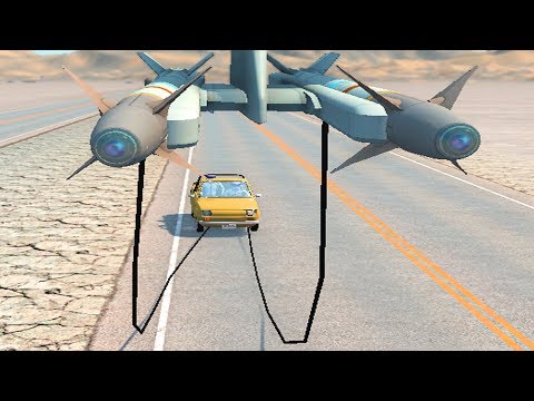 Rocket Ride Crashes #2 Beamng Drive