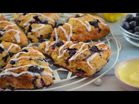 Blueberry and Lemon Scones