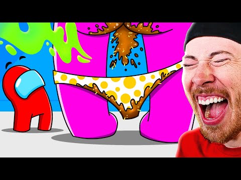 FUNNY ANIMATIONS That will Make you LAUGH (Among Us)