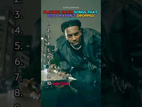 Playboi Carti Songs That STILL Haven’t Dropped #playboicarti #rap #shorts #top10 #music #carti #yt