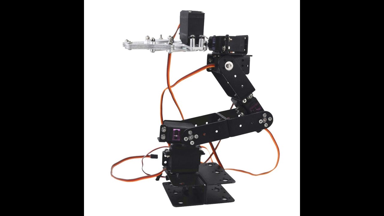 6 axis robotic arm forward kinematics + code