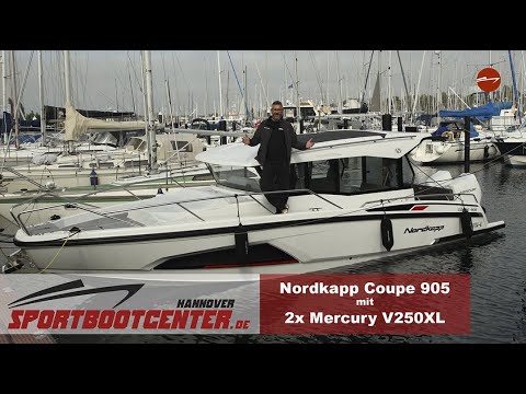 Nordkapp Coupe 905 mit Mercury Twin V250XL V8 Verado