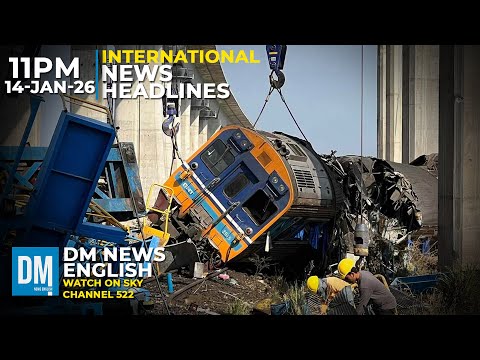 11pm News Headlines | 14 Jan 2026 | Sky 522 | DM News English