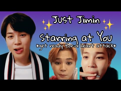 Jimin Silently Flirting with the Camera Throughout The Years in VLive