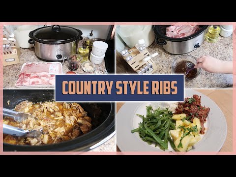 Crockpot Country-style Ribs