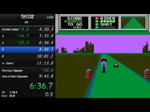 Mach Rider - 9:42 [1 loop wr, 17-09-17]