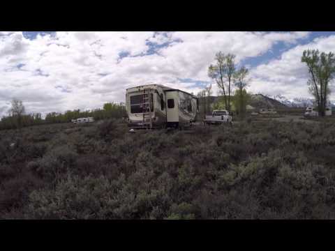 RV Life Living Full Time In a RV S3 E29 Gros Ventre Campground Teton National Forest