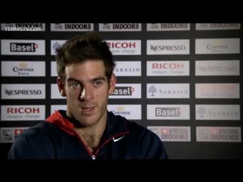 Del Potro Discusses Victory Over Baker In Basel