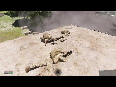 POV of Danger Close CAS Mission on ARMA 3
