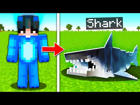 Crazy Minecraft Prank: I Turned into a Shark!