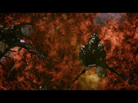 Eldar Corsairs (Ulthwe) vs Ork Pirates! Rank 57 - Battlefleet Gothic Armada