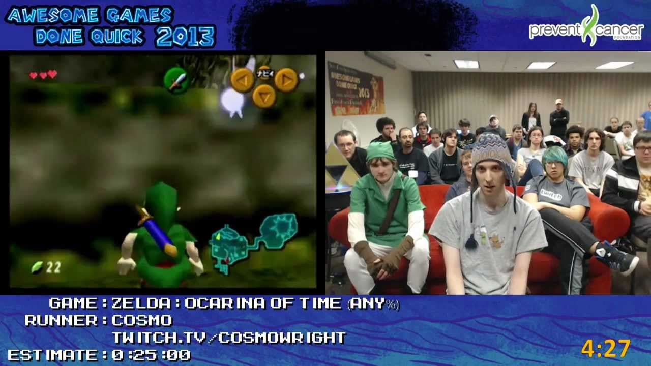 Watch The Legend Of Zelda: Ocarina Of Time Beaten In Just 22 Minutes