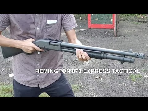 Remington 870 Express tactical -  The Nothing more Nothing less Shotgun.