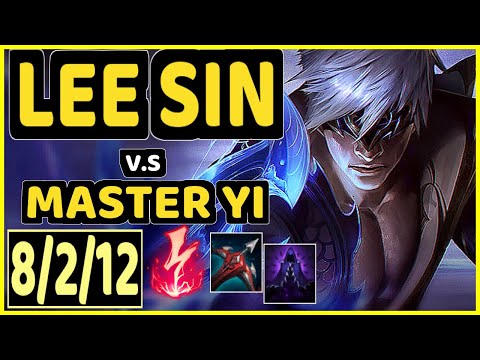 PRIDE (LEE SIN) vs MASTER YI - 8/2/12 KDA JUNGLE CHALLENGER GAMEPLAY - EUW