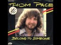 Thom Pace  -  ''Belong to someone'' (1979).wmv