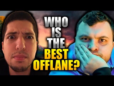 W33 vs MinD_ContRoL - Who is the Best Offlane?? ( 2 Games )