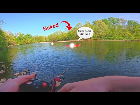 NAKED Women Hit on me While Fishing - (Funny)