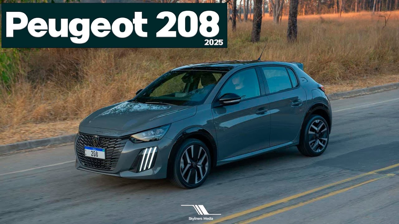 Peugeot 208 2025 – Novo visual e adeus ao motor 1.6.