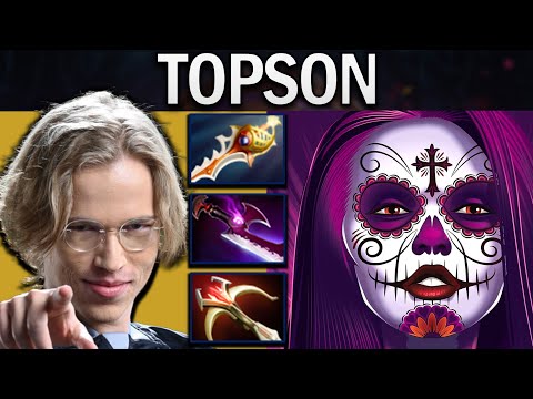 Muerta Dota 2 Gameplay Topson with 25 Kills - Rapier