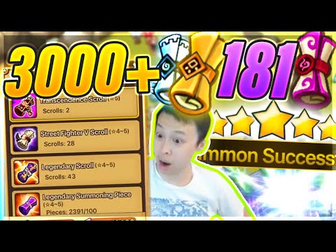 3,000+ Summons! 181 LD?! - 808 LD Nat 5 Lightning Luck OP!