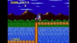 Sonic 1: Painto Edition 2 [Sonic Hacking Contest 2014 Version] (Genesis) - Longplay