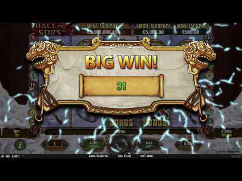 Hall of Gods slot | Freespins.com