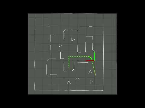 Pose Graph SLAM using ICP - Simulation 1