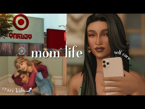 day in the life of a single mom || the sims 4 vlog