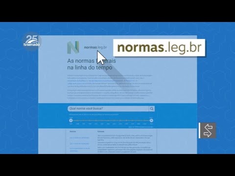 normas.leg: Congresso lança portal que facilita consulta a leis e suas mudanças