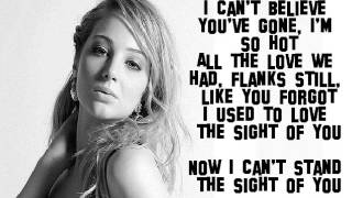 Tulisa-Sight Of You (Lyric)