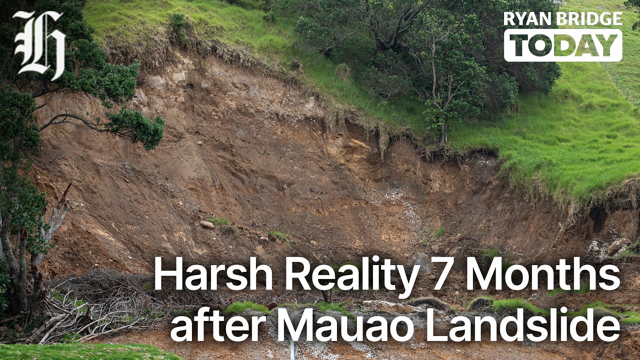 'Businesses are left out': The harsh reality 7 months after Mauao landslide | Ryan Bridge TODAY