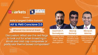 What are the red flags to look out for when investing in small and mid cap companies?