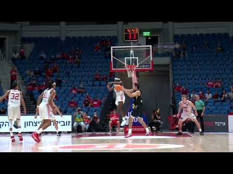 HAPOEL JERUSALEM Top 3 Dunks from HAPOEL JERUSALEM vs  BAXI MANRESA 13.10.21