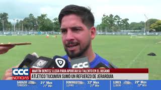 MARTÍN BENITEZ LLEGA PARA APORTAR SU TALENTO EN EL DECANO