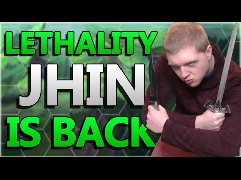 Hail of Blades nerfed? LETHALITY JHIN'S BACK BABY
