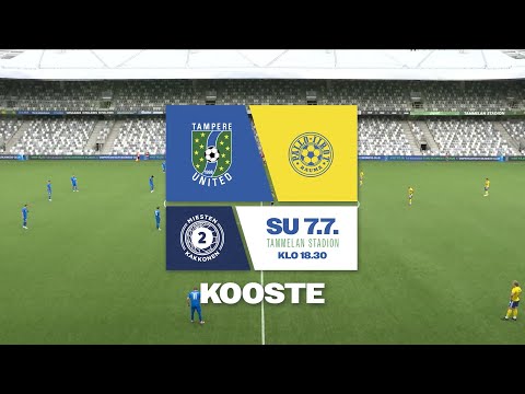 KOOSTE: Tampere United – Pallo-Iirot / Kakkonen / 7.7.2024 / Tammelan Stadion