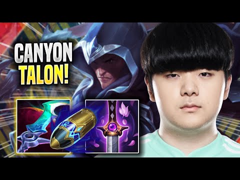 CANYON IS SO GOOD WITH TALON! - DK Canyon Plays Talon JUNGLE vs Diana! | Season 2022