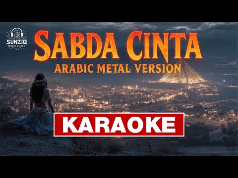 KARAOKE - SABDA CINTA - ERIE SUZAN & IYETH BUSTAMI (Arabic Metal Epic Orchestral Version) by #sunziq