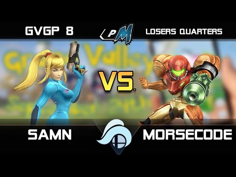 GVGP 8 Project M Losers Quarters - Samn (ZSS/Charizard) vs. Morsecode (Samus)